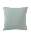 Nautica Wave Texture Turquoise Decorative Pillow In Dusted Aqua