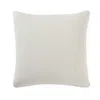 Nautica Wave Texture White Decorative Pillow In White