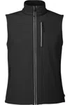 Nautica Wavestorm Soft Shell Vest In Black