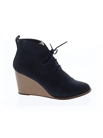 Pre-owned Nautica Wedges In Blue