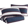 Nautica Wesley Quilt & Sham Set In Navy