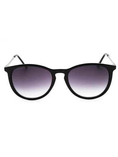 Nautica Women's Round Mini Sunglasses In Black