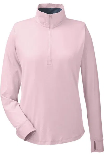 Nautica Women's Saltwater Quarter-zip Pullover In Pink