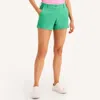 Nautica Womens 4" Deck Short In Blue