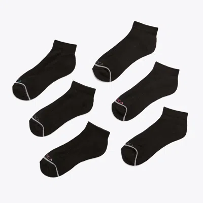 Nautica Womens Athletic Quarter Socks, 6-pack In Multi