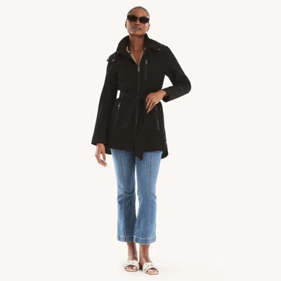 Nautica Womens Belted Lightweight Coat