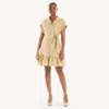 Nautica Womens Belted Shirt Dress