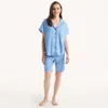 Nautica Womens Bermuda Short Pajama Set
