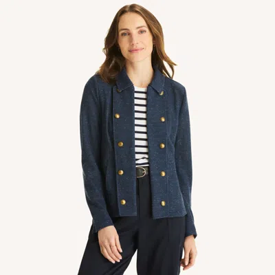 Nautica Womens Captain's Jacket In Multi