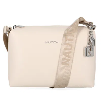 Nautica Womens Charm Crossbody Bag In Neutral