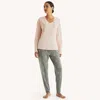 Nautica Womens Jogger Pajama Pant Set In Multi