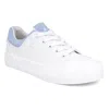 Nautica Womens Lace-up Sneaker In White
