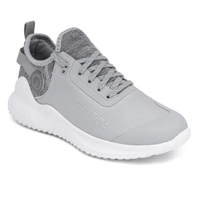 Nautica Womens Mesh Lace-up Sneaker In Multi
