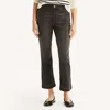 Nautica Womens Mid-rise Demi Bootcut Denim In Black