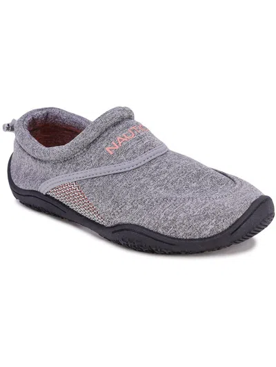 Nautica Womens Nylon Water Shoe Athletic And Training Shoes In Grey