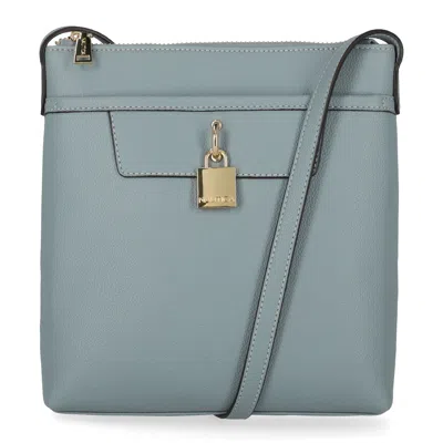 Nautica Womens Pebbled Crossbody Bag In Blue