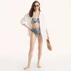 Nautica Womens Printed Swim Bottom