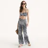 Nautica Womens Printed Swim Top