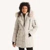 Nautica Womens Puffer Jacket In Multi
