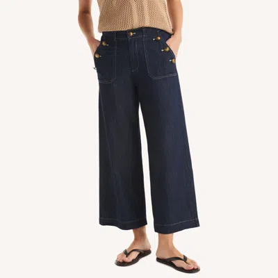 Nautica Womens Sailor Jean In Blue
