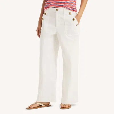 Nautica Womens Sailor Pant In White