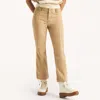 Nautica Womens Sateen Mid-rise Demi Bootcut Pant In Multi