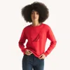 Nautica Womens Sequin J-class Sweatshirt In White