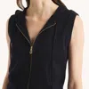 Nautica Womens Sleeveless Hoodie Sweater Vest