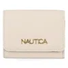Nautica Womens Slim Card Case Wallet In Neutral