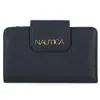 Nautica Womens Slim Zip Wallet In Black