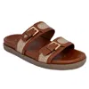 Nautica Womens Slip-on Sandal In Multi