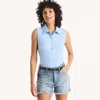 Nautica Womens Soft-touch Classic Fit Polo