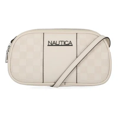Nautica Womens Woven Crossbody Bag In Multi