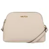 Nautica Womens Zip Crossbody Bag In Multi
