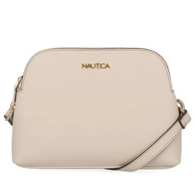 Nautica Womens Zip Crossbody Bag In Multi