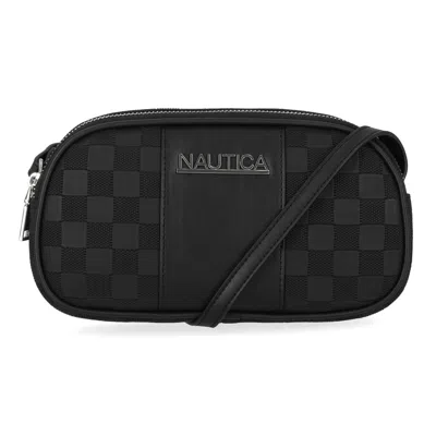 Nautica Woven Crossbody Bag In Multi