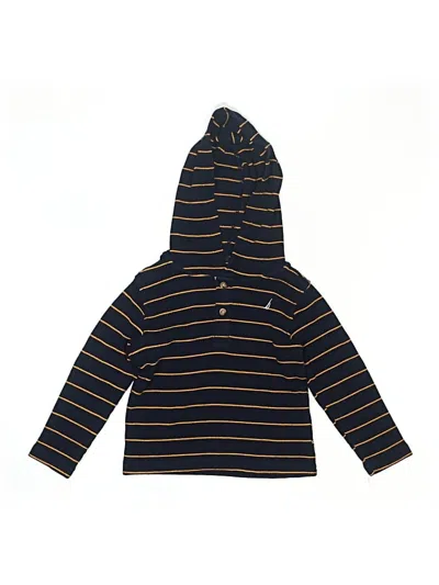 Pre-owned Nautica Kids' Zip Up Hoodie In Blue