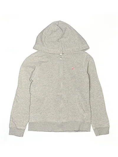 Pre-owned Nautica Kids' Zip Up Hoodie In Silver