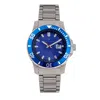 Nautis Admiralty Pro 200 Bracelet Watch With Date In Blue