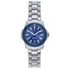 Nautis Cortez Automatic Bracelet Watch W/date - Navy In Blue
