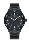 Nautis Deacon Bracelet Watch In Black