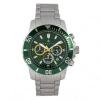 Nautis Dive Chrono 500 Chronograph Bracelet Watch In Green