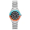 Nautis Holiss Automatic Bracelet Watch In Orange