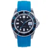 Nautis Interceptor Box Set With Interchangable Bands And Date Display In Black / Blue / Silver