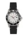 Nautis Dive Pro 200 Leather-band Watch With Date
