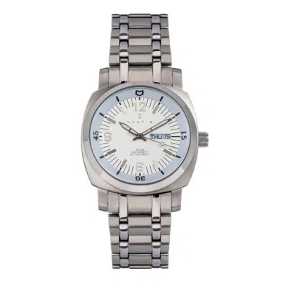 NAUTIS NAUTIS STEALTH BRACELET WATCH W/DAY/DATE