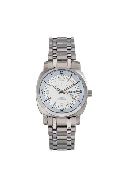 NAUTIS STEALTH BRACELET WATCH WITH DAY & DATE