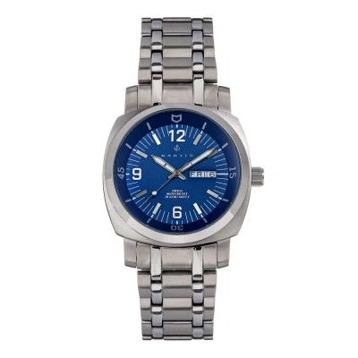 Nautis Stealth Quartz Blue Dial Men's Watch Gl2087-c In Metallic