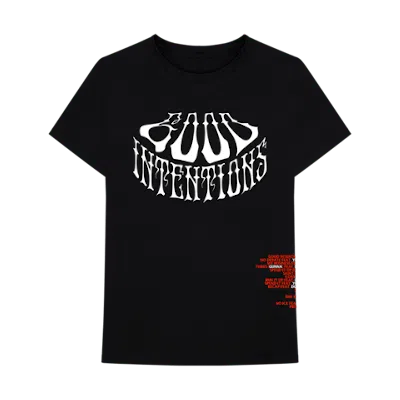 Pre-owned Nav Men's  X Vlone Dead Tee Shirt In Black