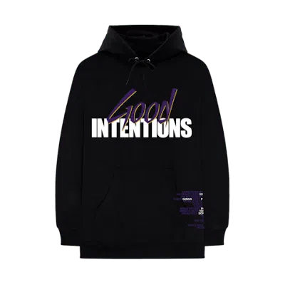 Pre-owned Nav Men's  X Vlone Doves Hoodie In Black